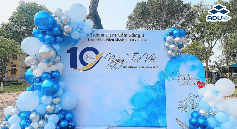 Khung backdrop với chất liệu hiflex
