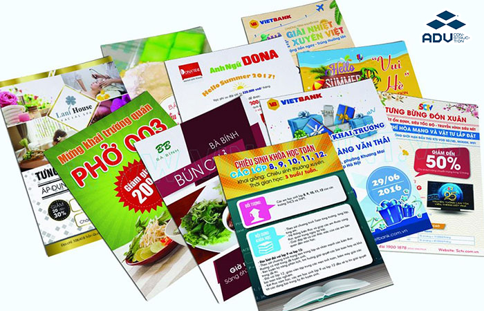 Thiết kế tờ rơi tại In Nhanh ADV