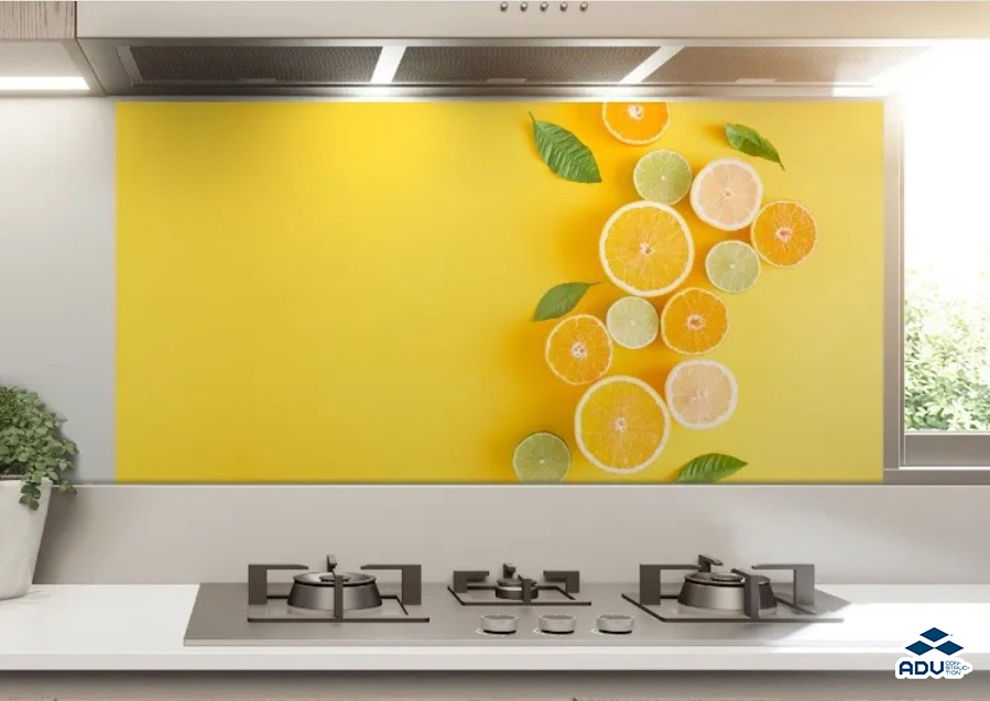 Decal dán bếp hình trái cây tăng cảm hứng nấu nướng