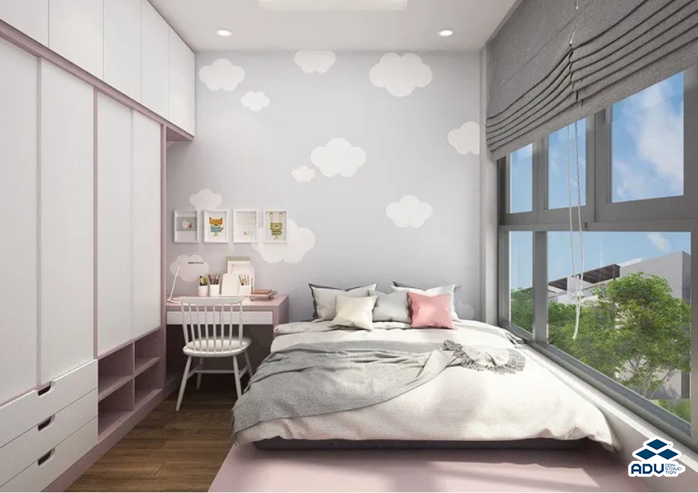 Decal dán tường hội tụ các ưu điểm của giấy dán tường và decal dán kính, vô cùng thuận tiện