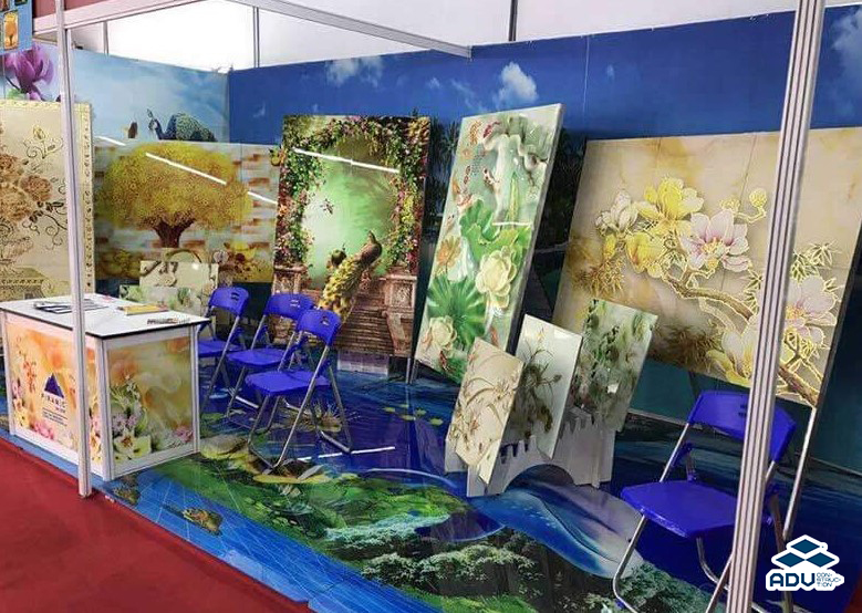 In UV trên đá tự nhiên