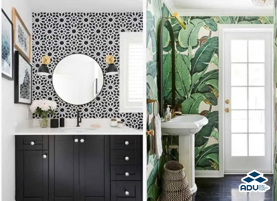 Những gợi ý decal dán tường cho phòng tắm đa dạng và ấn tượng
