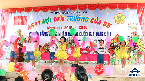 Băng rôn ngày khai giảng đẹp