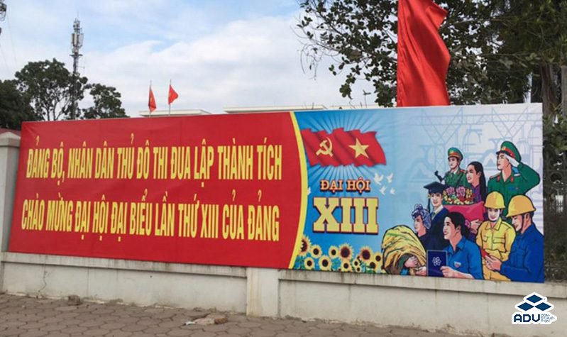 Lưu ý khi đặt in băng rôn mừng đảng mừng xuân