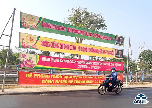Mẫu băng rôn tuyên truyền xã hội