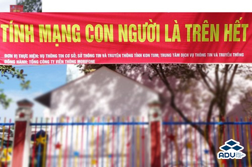 Quy trình sản xuất băng rôn tuyên truyền
