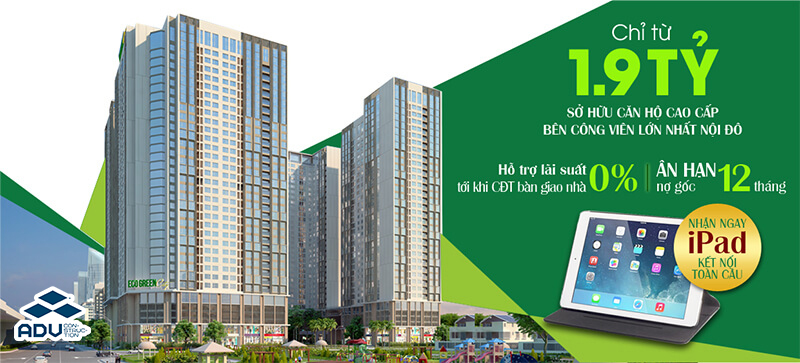Mẫu banner dự án bất động sản ấn tượng