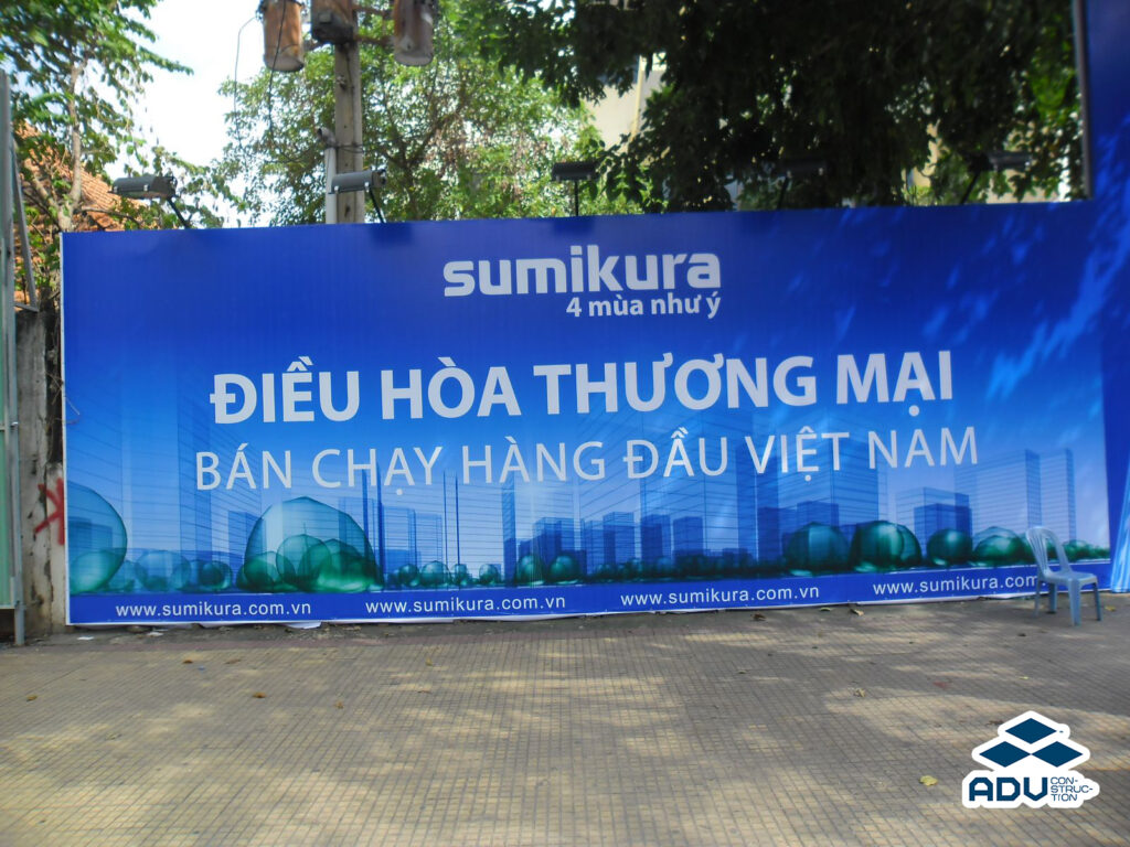Lắp đặt bảng hiệu bạt hiflex đẹp, giá rẻ