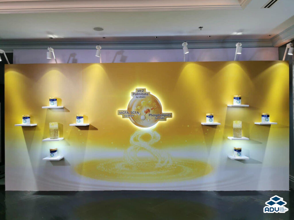 Booth sữa Friso Prestige