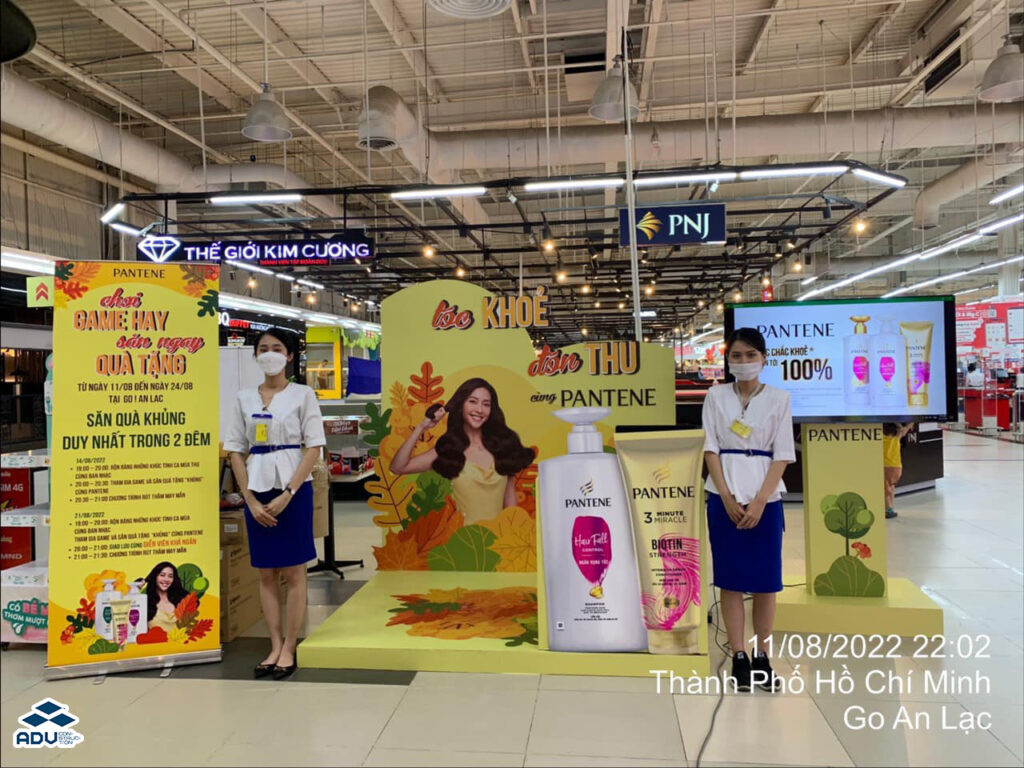 Thi công booth quảng cáo giá rẻ và chuyên nghiệp