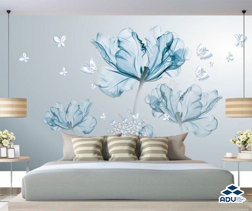 Decal dán tường phòng ngủ