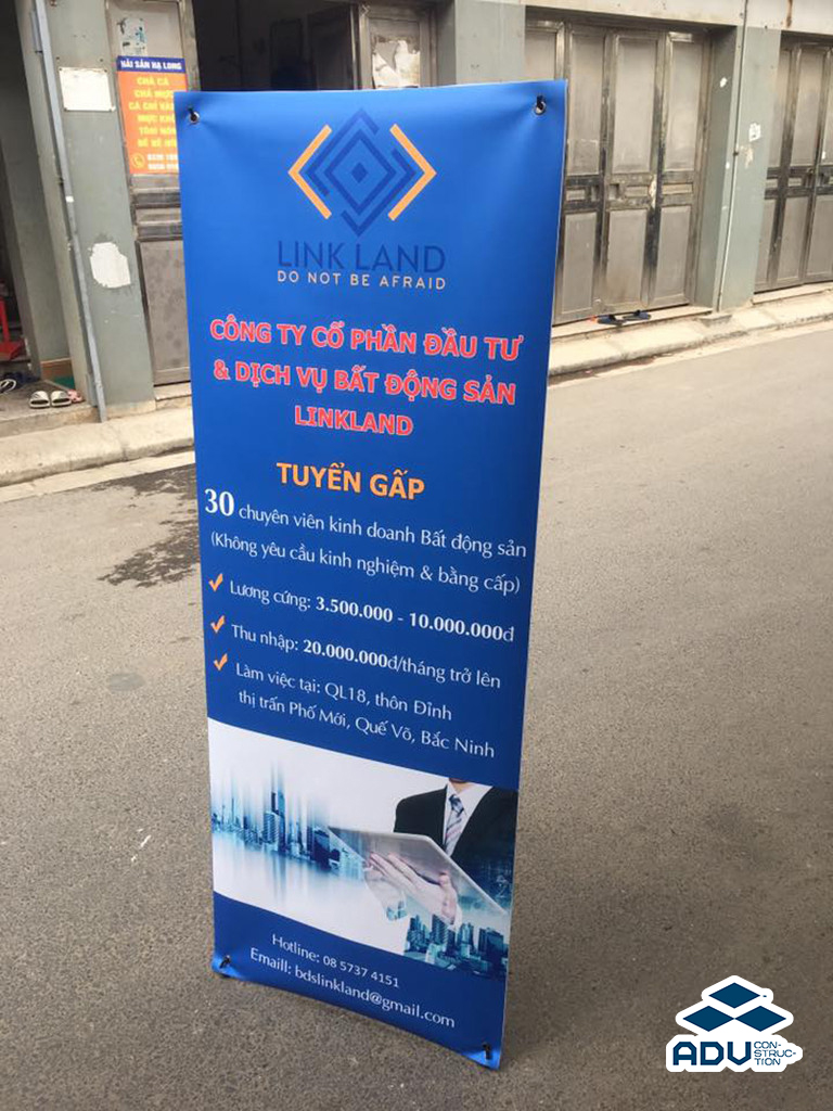In Nhanh ADV có nhận đơn đặt in standy tuyển dụng ở xa