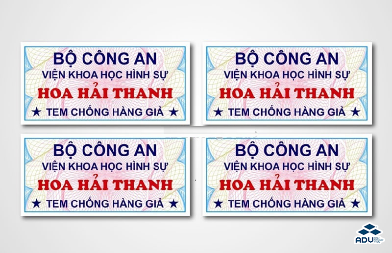 In tem vỡ bộ công an