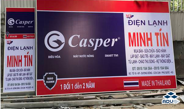 Mẫu biển quảng cáo in bạt đẹp