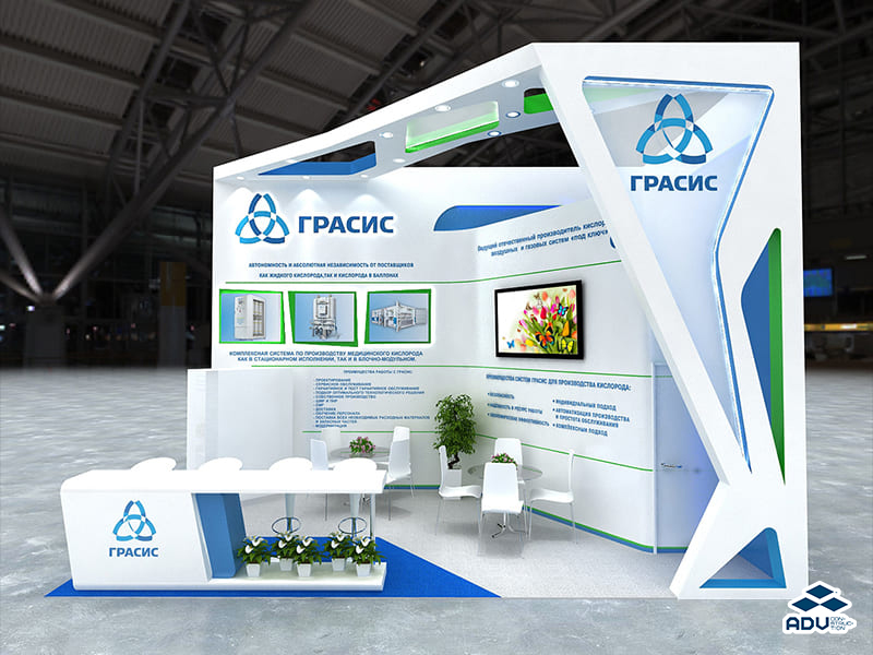 Booth trưng bày sản phẩm cung cấp các thông tin liên quan đến sản phẩm đến người tiêu dùng