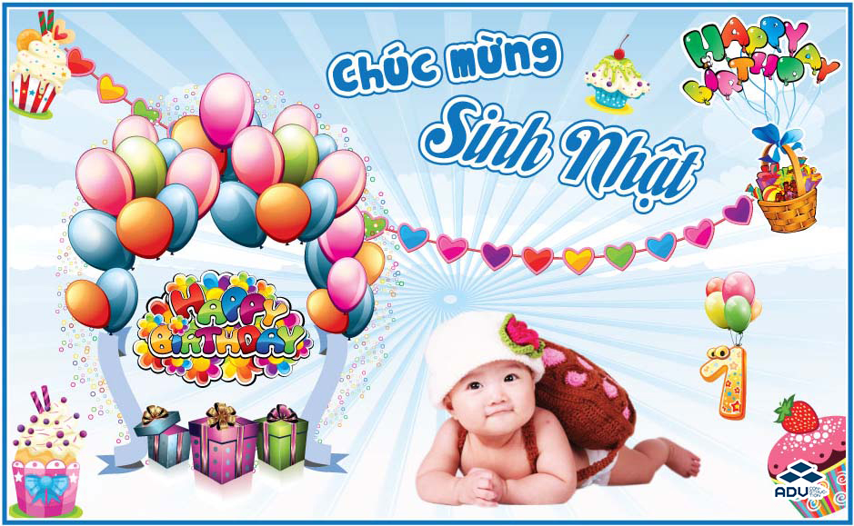 Lưu ý khi thiết kế băng rôn sinh nhật