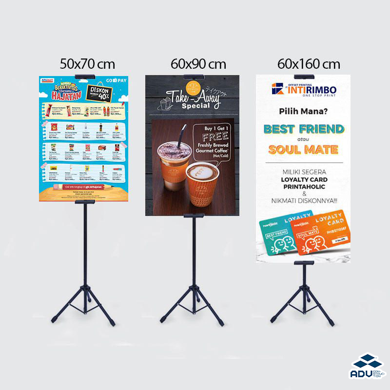 Mẫu standee quán cà phê độc đáo