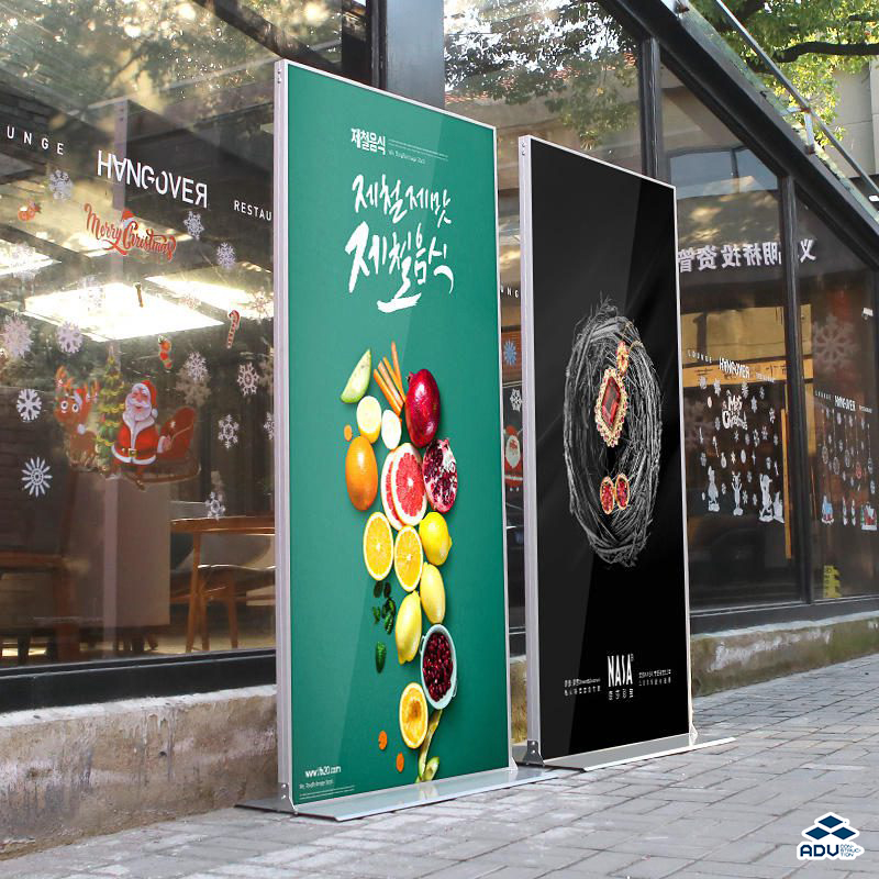 Mẫu standee cà phê ấn tượng, khác biệt
