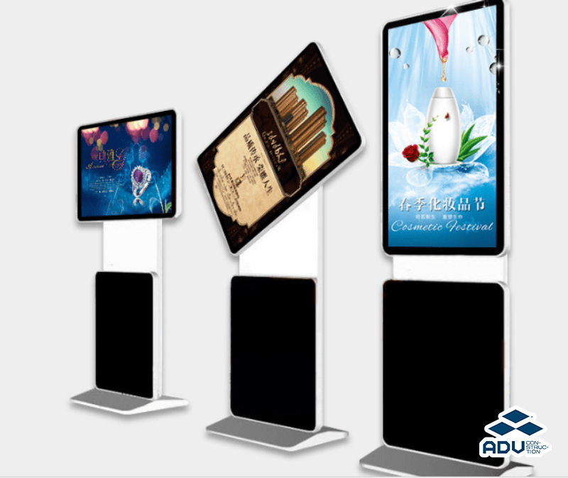 Standee điện tử có nhiều kích thước khác nhau
