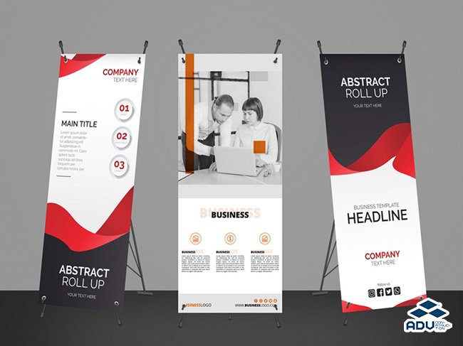 Mẫu poster, standee tổ chức sự kiện đẹp