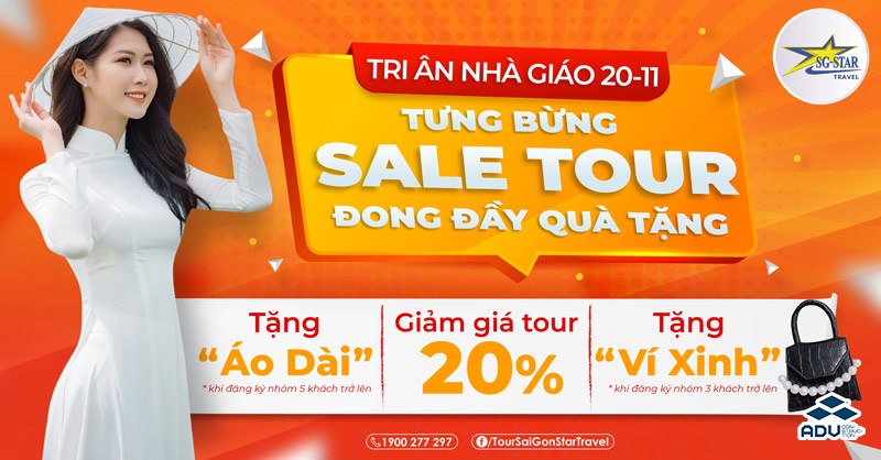 Băng rôn tri ân ngày nhà giáo Việt Nam