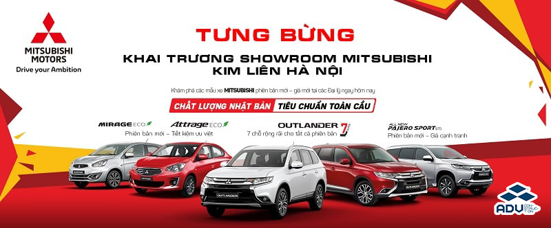 Banner khai trương cho showroom