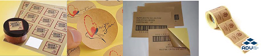 Decal giấy kraft