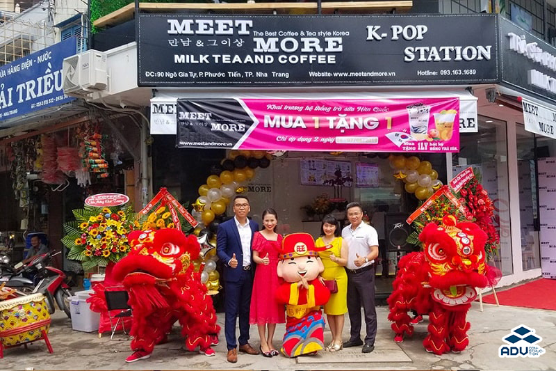Treo băng rôn khai trương bởi In Nhanh ADV
