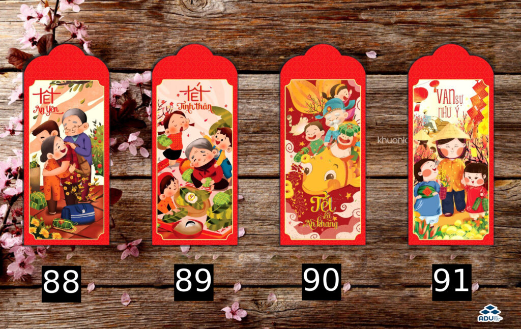 Mẫu bao lì xì đẹp