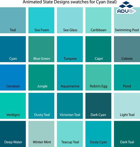 Cyan là gì? Cyan là gam màu xanh trong RGB và CMYK