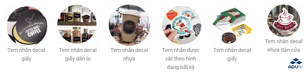 Dịch vụ in tem nhãn theo yêu cầu