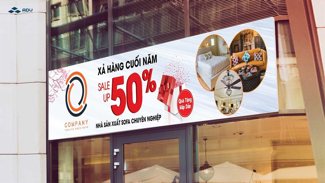 Dịch vụ in băng rôn khuyến mãi, giảm giá