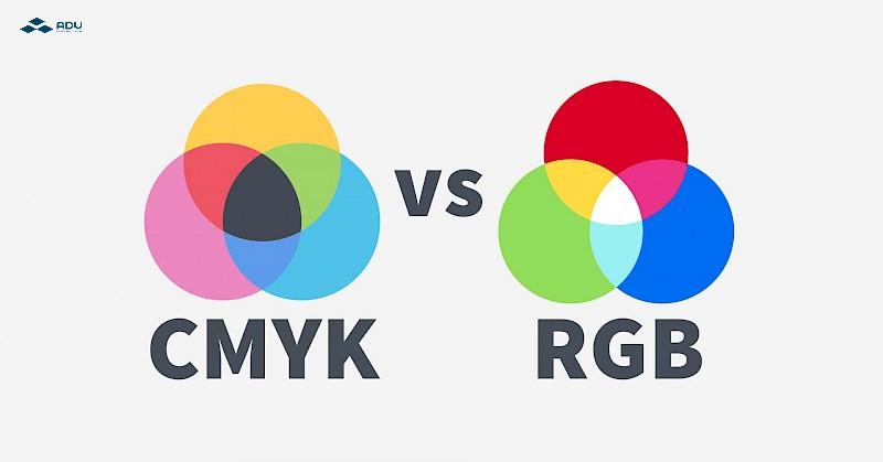 So sánh hệ màu RGB và CMYK