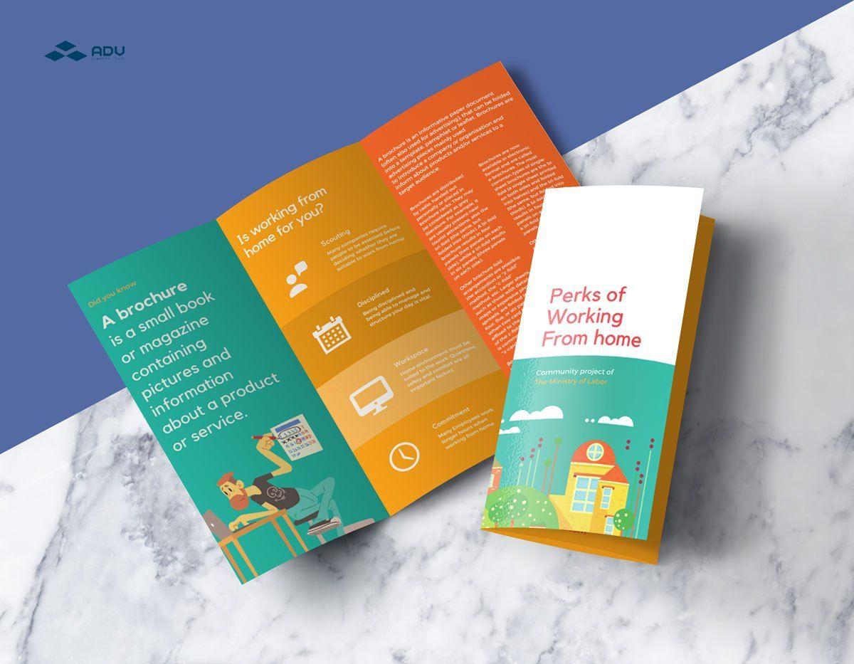 Brochure gấp ba