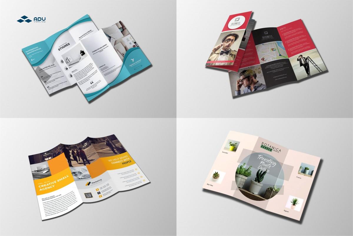 Thiết kế brochure trước khi in