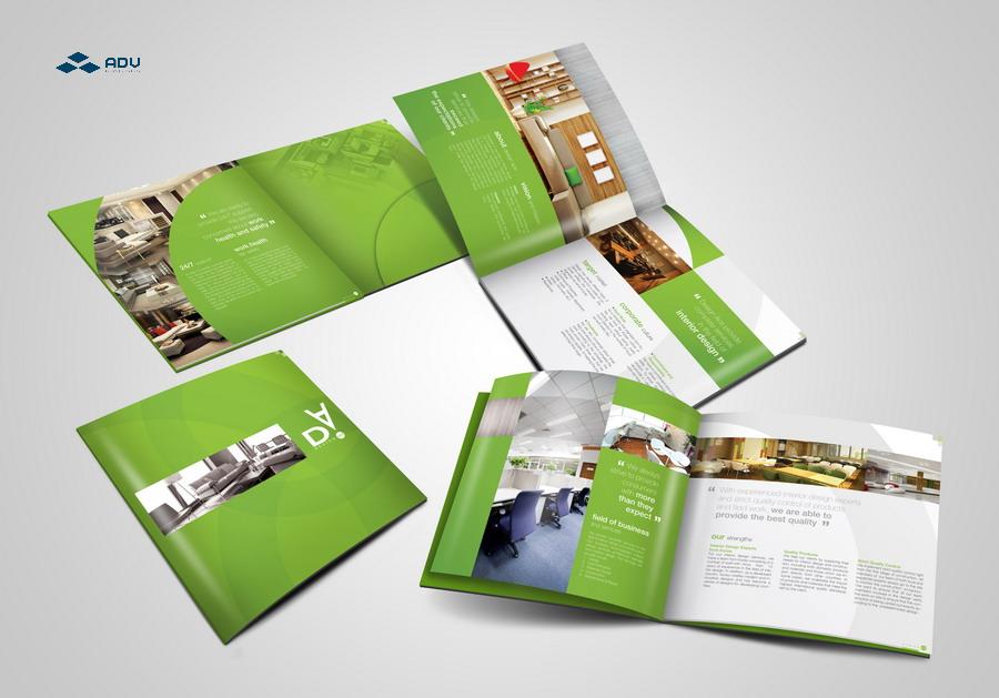 Mẫu brochure cho ngành công nghệ