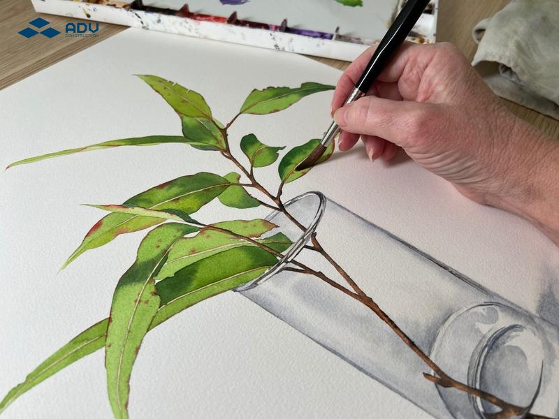 Giấy mỹ thuật dùng trong hội hoạ