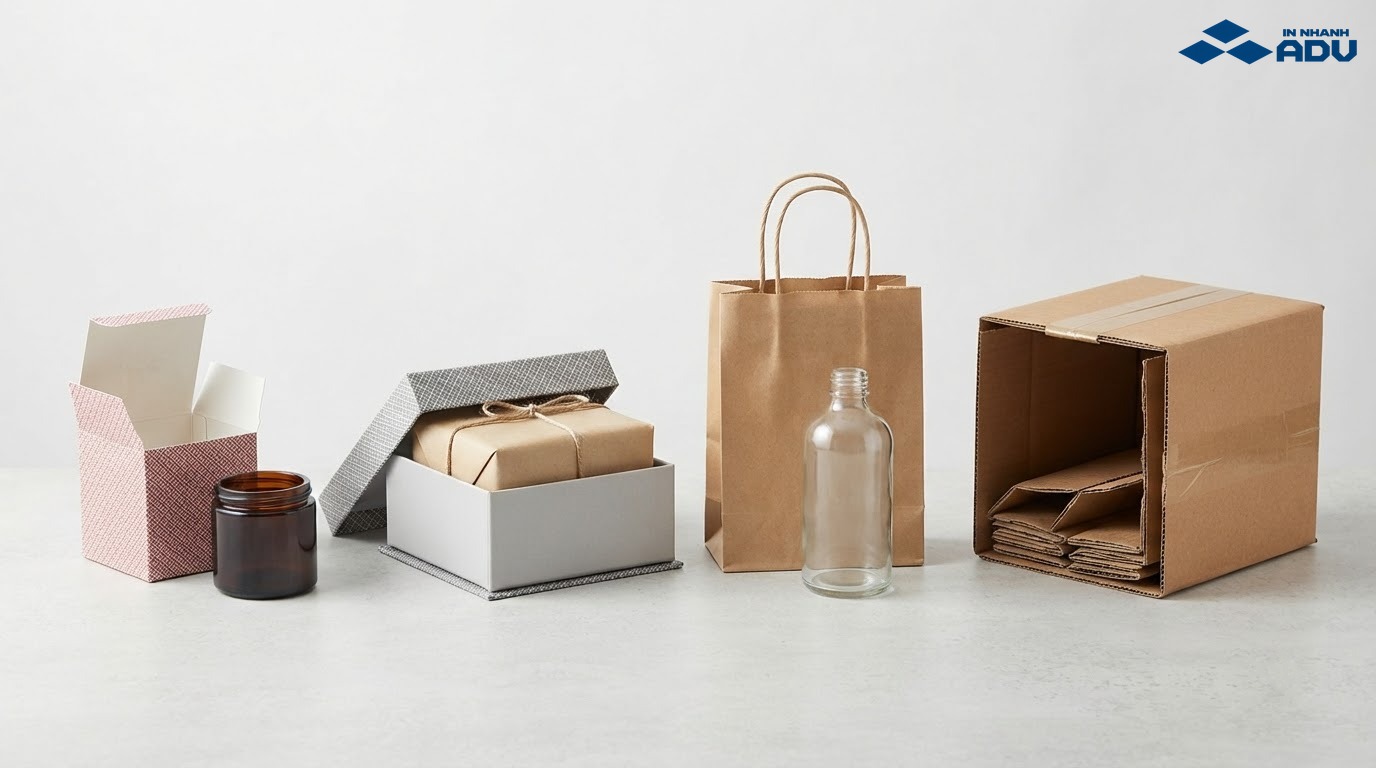 Hộp giấy mềm hộp cứng túi giấy và thùng carton