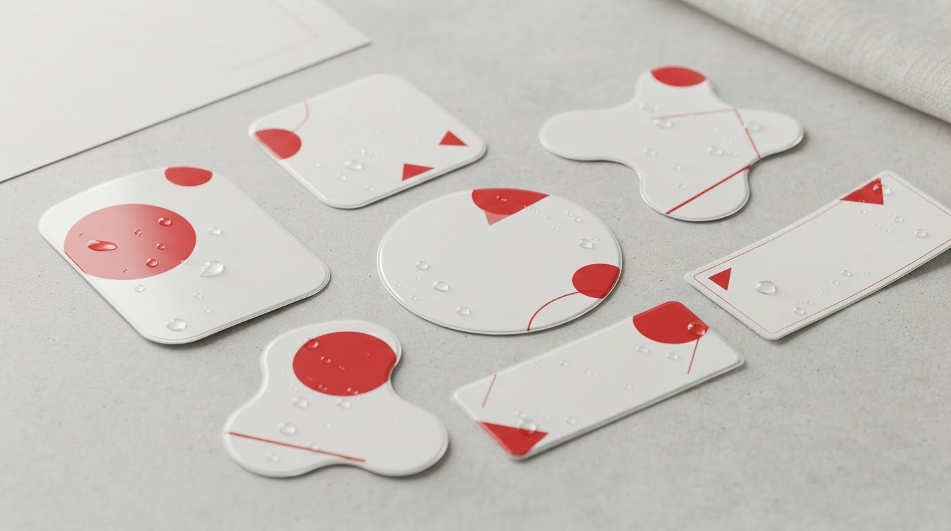 Tem decal nhựa PVC chống ẩm với bề mặt in sắc nét