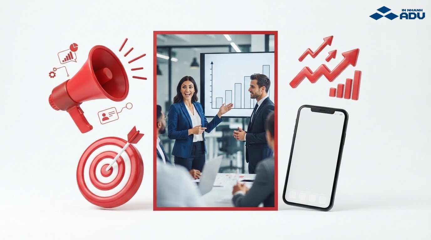 Mẫu poster tuyển dụng nhân sự kinh doanh và marketing năng động