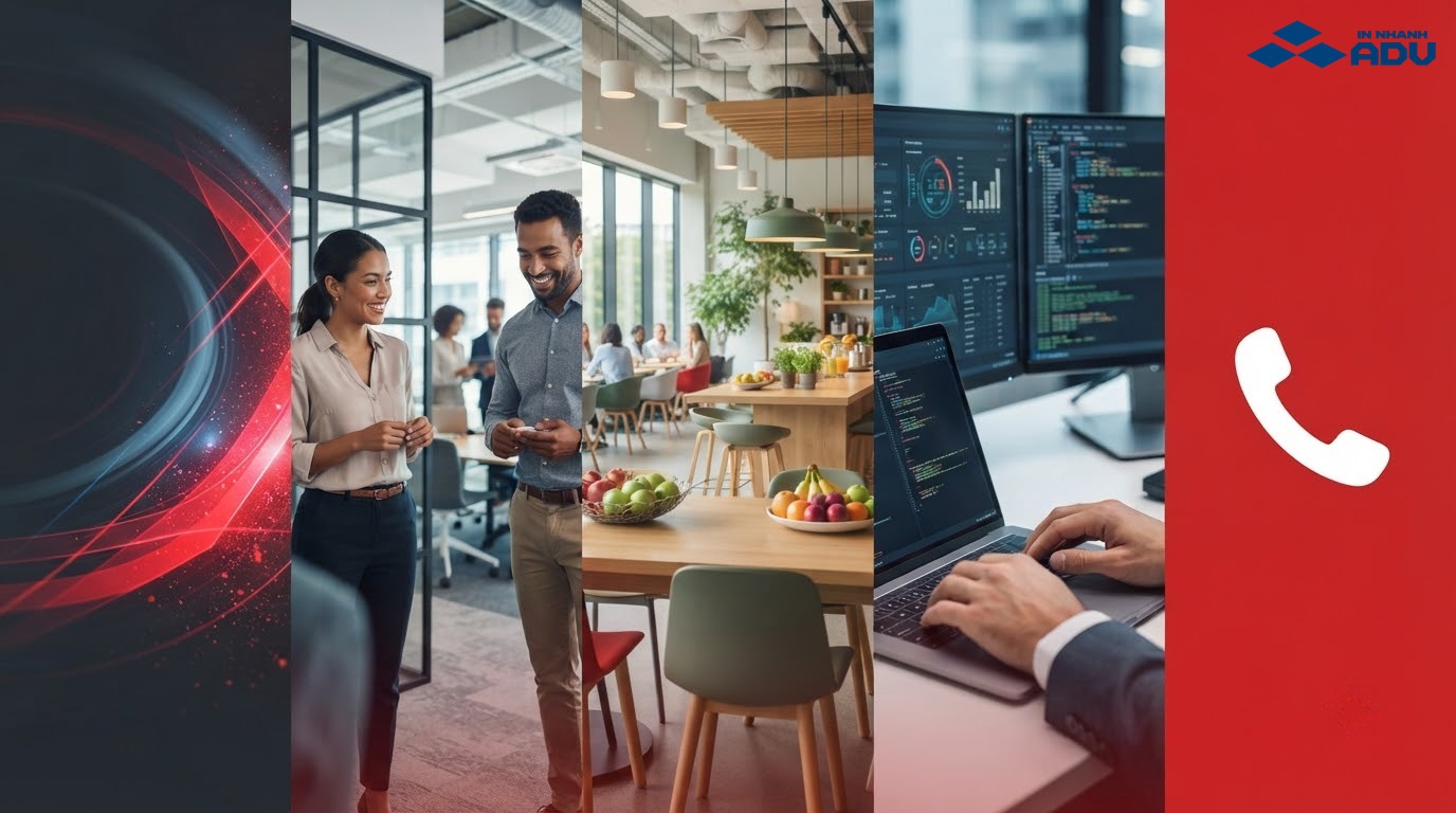 Cấu trúc năm phần của một poster tuyển dụng chuyên nghiệp