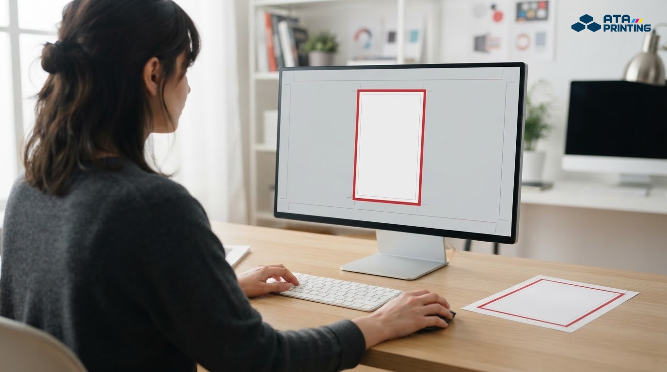 Căn chỉnh file in đúng tỷ lệ khổ A6
